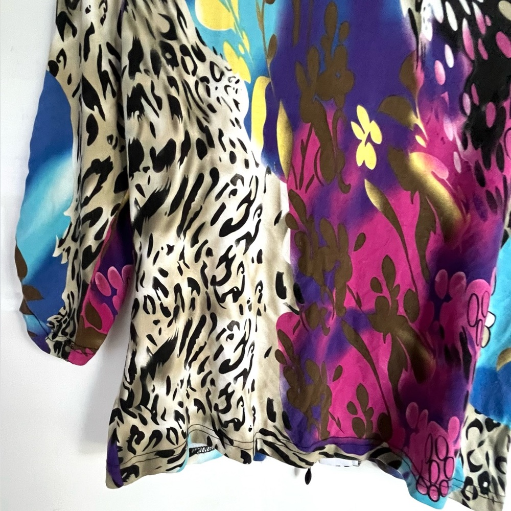 Joseph Ribcoff Front Zip Top - Picture 5 of 13